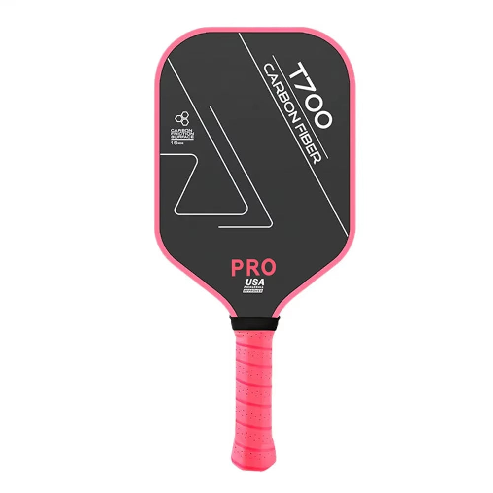 T700 Pickleball Paddle Carbon Fiber USAPA Approved Pickle Ball Paddle Lightweight Frosted Surface Professional Game Supplies