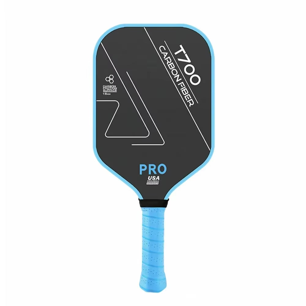 T700 Pickleball Paddle Carbon Fiber USAPA Approved Pickle Ball Paddle Lightweight Frosted Surface Professional Game Supplies