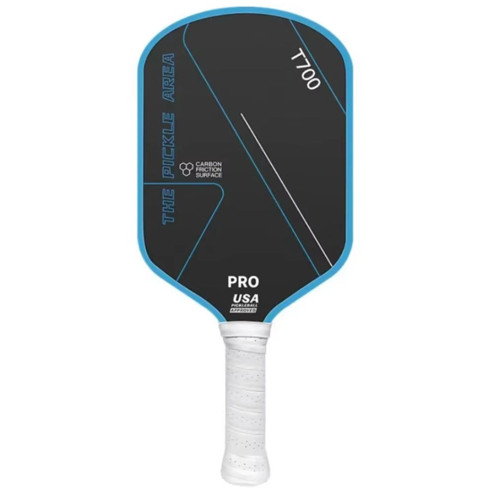 T700 Pickleball Paddle Carbon Fiber USAPA Approved Pickle Ball Paddle Lightweight Frosted Surface Professional Game Supplies